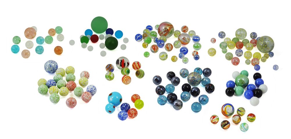 Buki France - Box Of Marbles - 163 Pcs