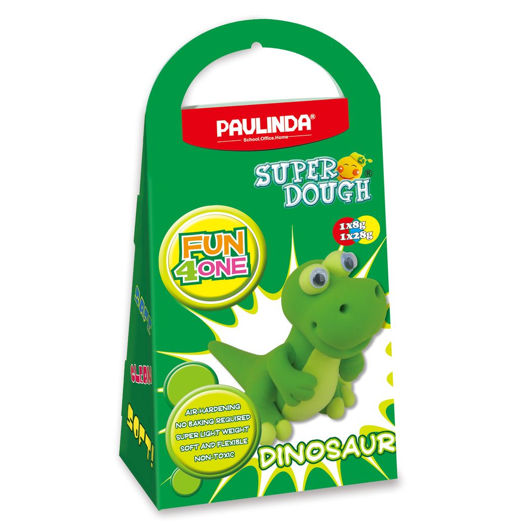 Paulinda - Fun 4 One Dough Kit - Dinosaur