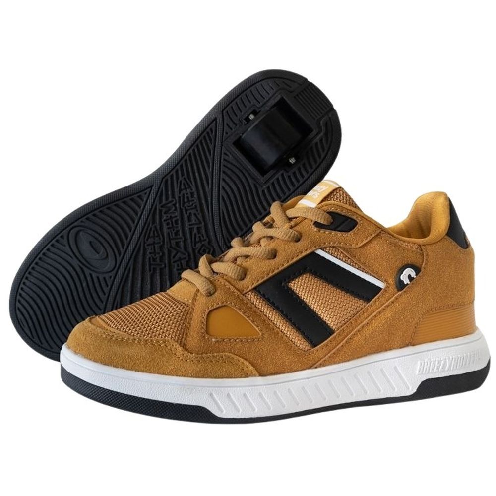 Breezy Rollers - Shoes With Wheels For Kids - YelloWithBlack
