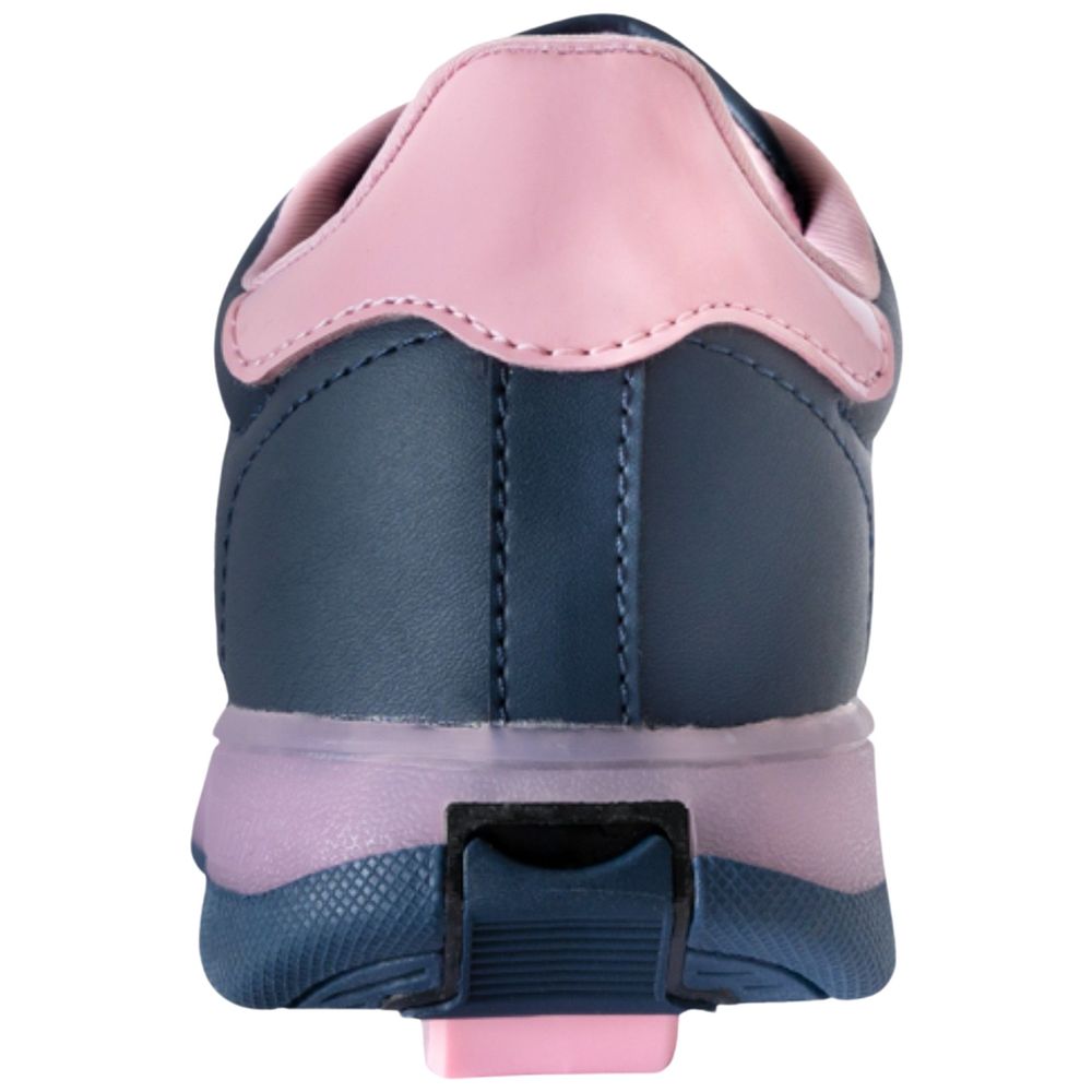 Breezy Rollers - Shoes With Wheels For Kids - Black/Pink