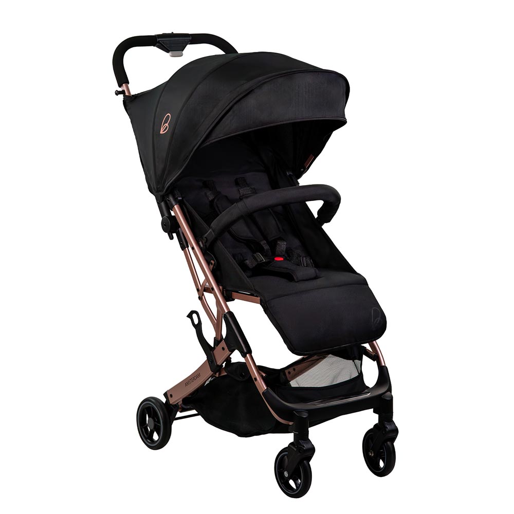 Asalvo - Amsterdam Light Travel Stroller - Golden/Black