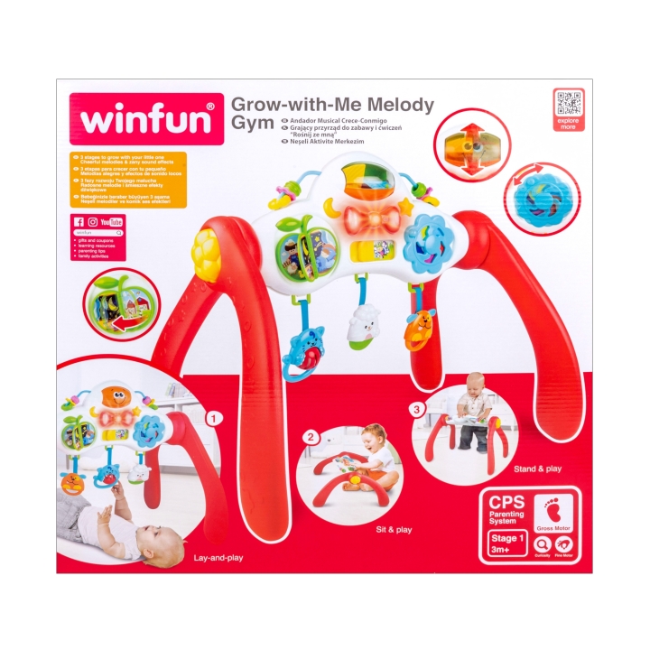 Winfun - Grow-With-Me Melody Gym