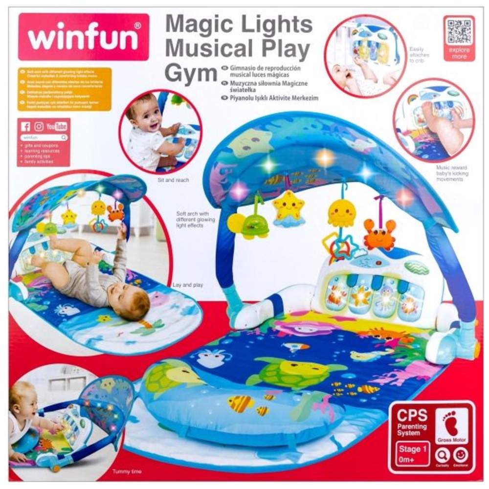 Winfun - Magic Lights Musical Play Gym