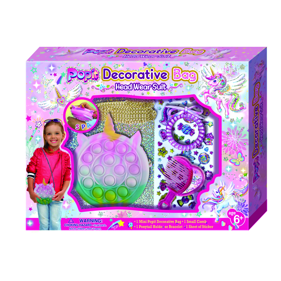 Pecaware - Popit Decorative Bag & Headwear Suit