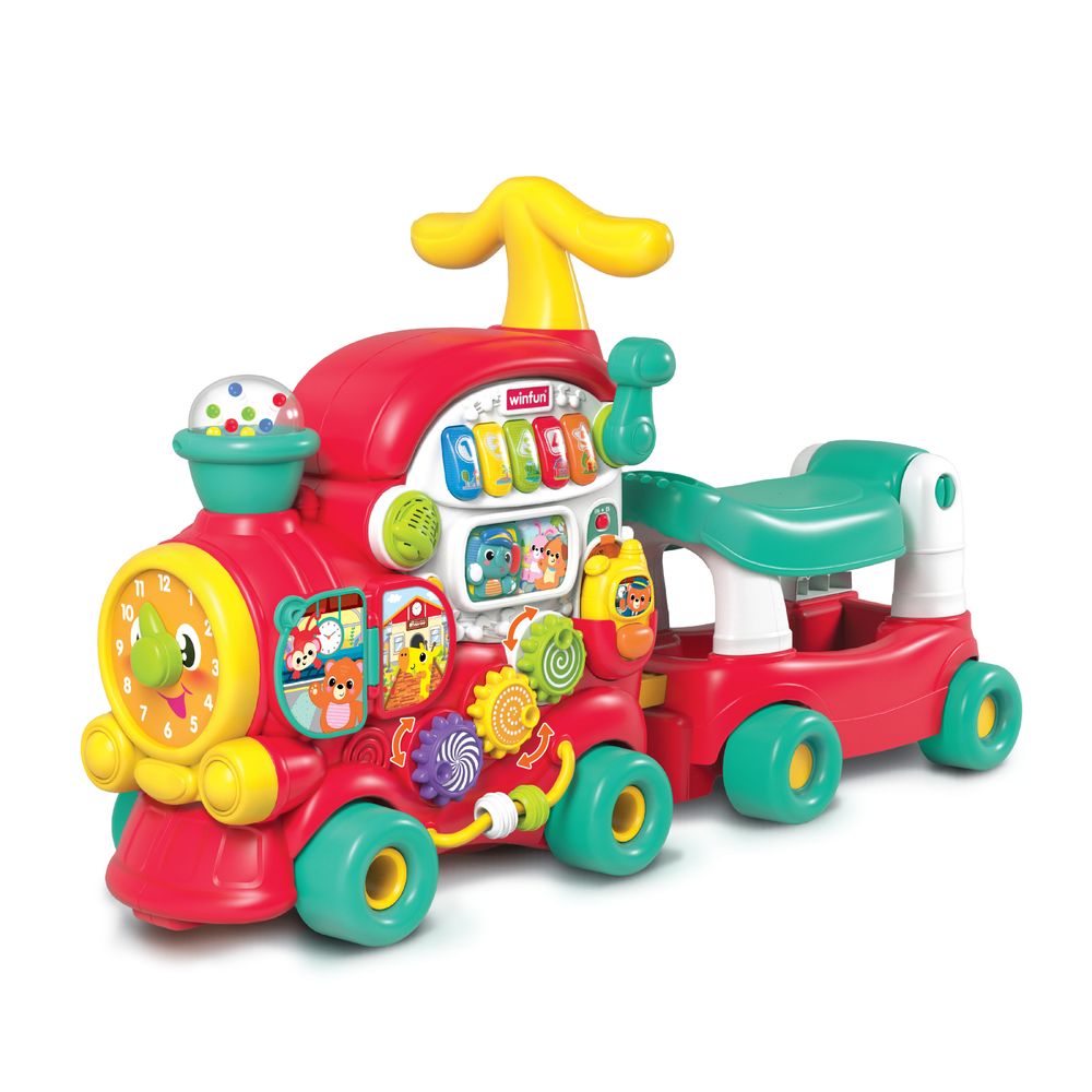 Winfun - Adventure Walker Ride-On Train - Multicolor