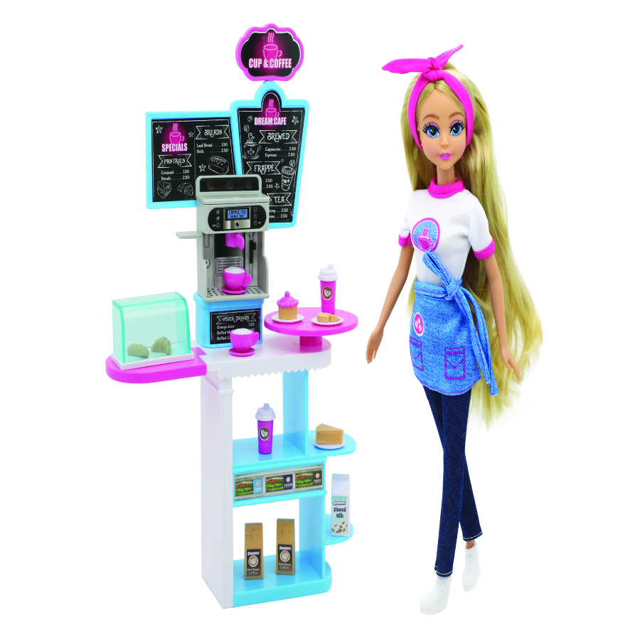 Funville - Dreameez Doll Coffee Set - 29 cm