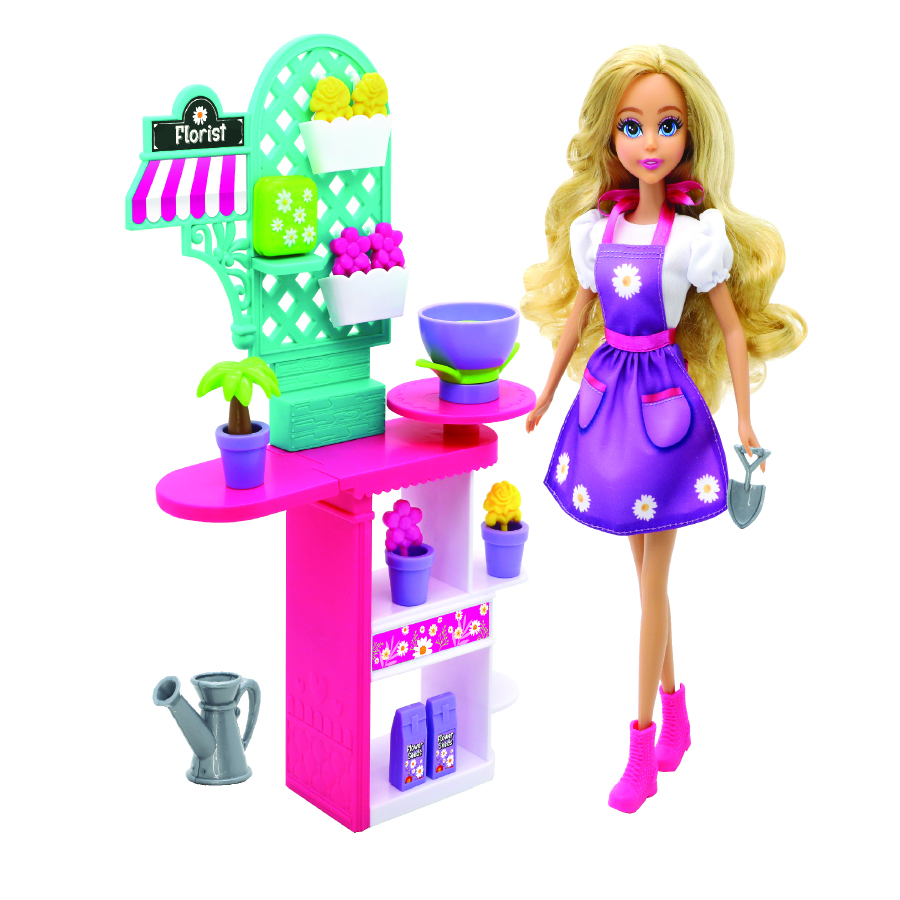 Funville - Dreameez Florist Doll Playset - 29 cm