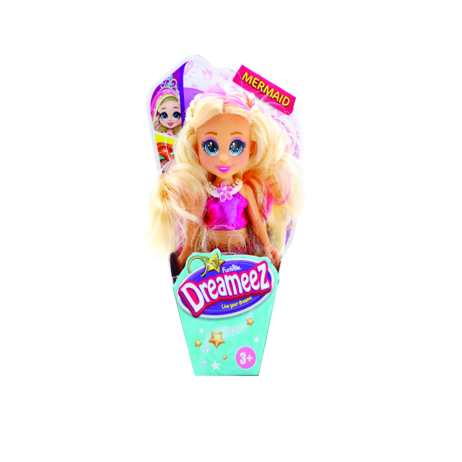 Funville - Dreameez Mini Mermaid Fashion Doll - Style May Vary - 1 Pc