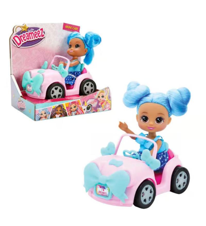 فانفيل - سيارة دريميز الصغيرة مع دمية - قد يختلف اللون والتصميم - قطعة واحدة