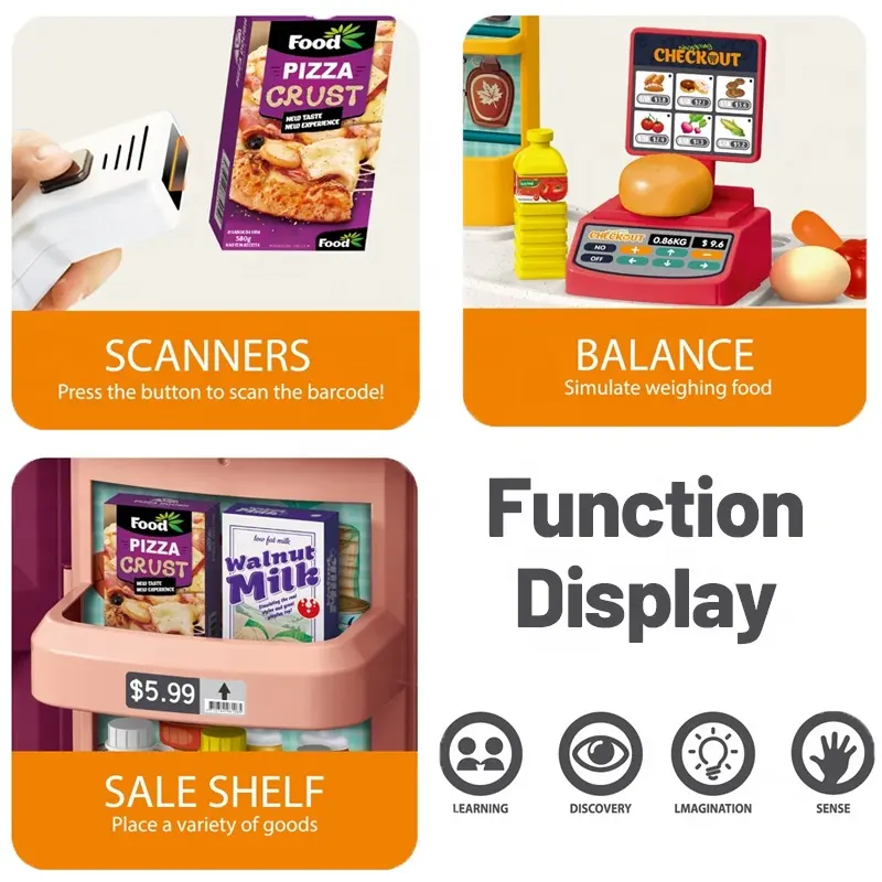 Sam Toys - Super Market Playset With Light & Sound