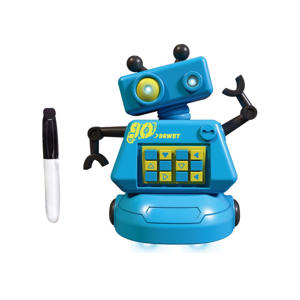 Sam Toys - Drawbot Line Tracker Robot Kids Toy - 1 Pc - Color May Vary