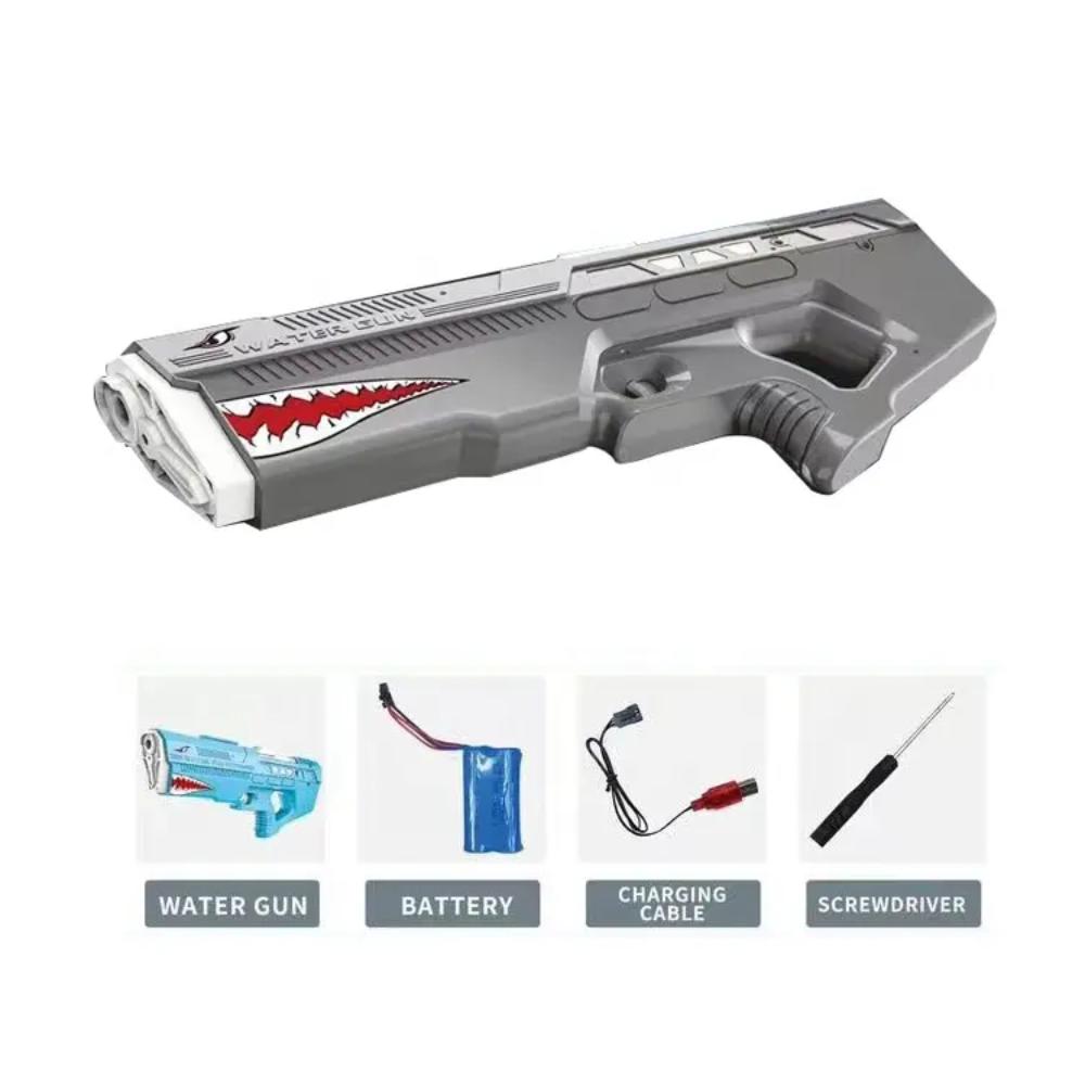 Sam Toys - Shark Electric Water Gun - 1pc - Color May Vary