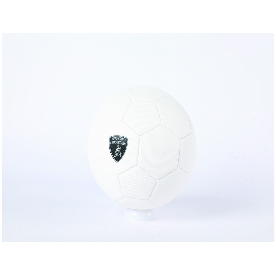 Lamborghini - Machine Sewing PVC Soccer Ball - White - Size 3