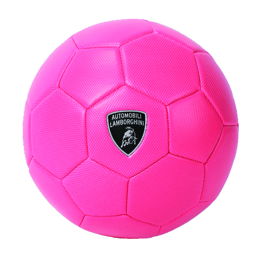 Lamborghini - PVC Soccer Ball - Pink - Size 5