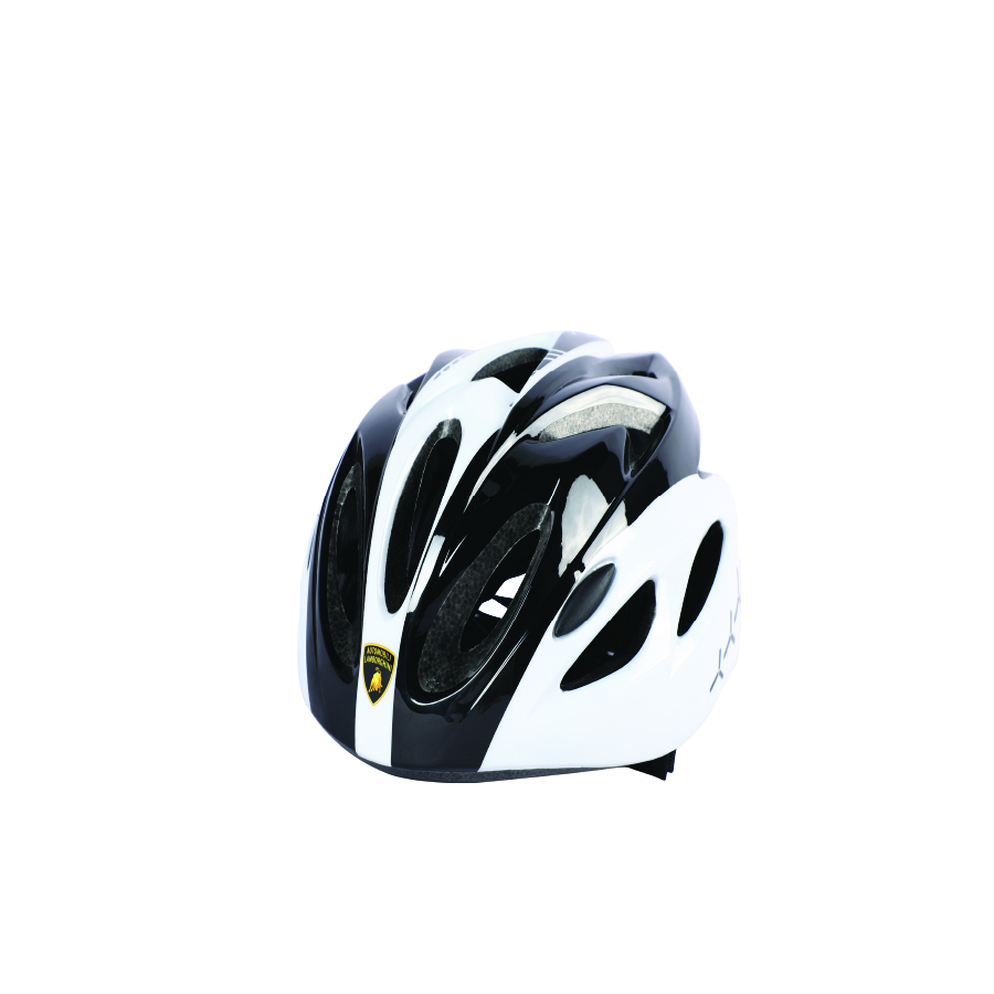 Lamborghini - Kids Helmet - Black/White - 20cm
