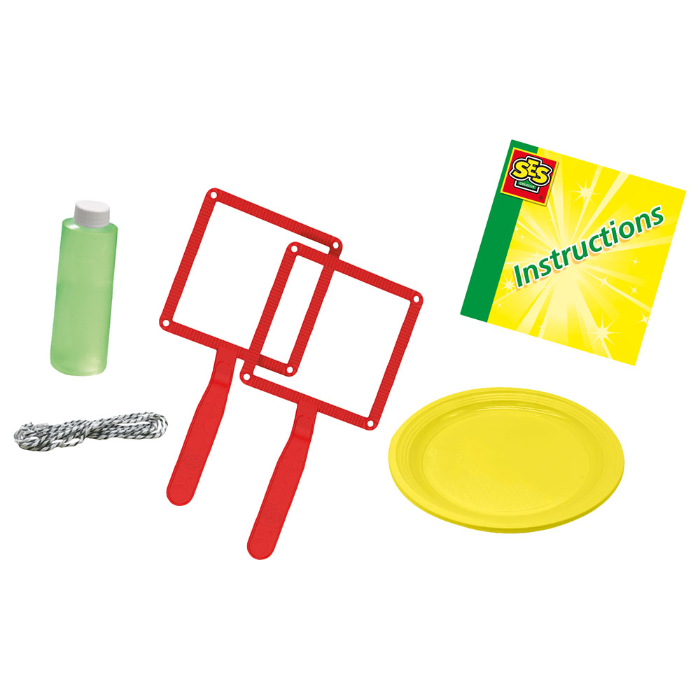 أس إي أس كريتف - صانعة الفقاعات المكعبة مع محلول - 200 مل