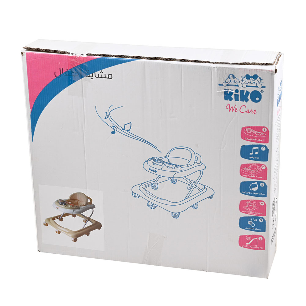 كيكو - مشاية أطفال 3008 مع ألعاب - أزرق
