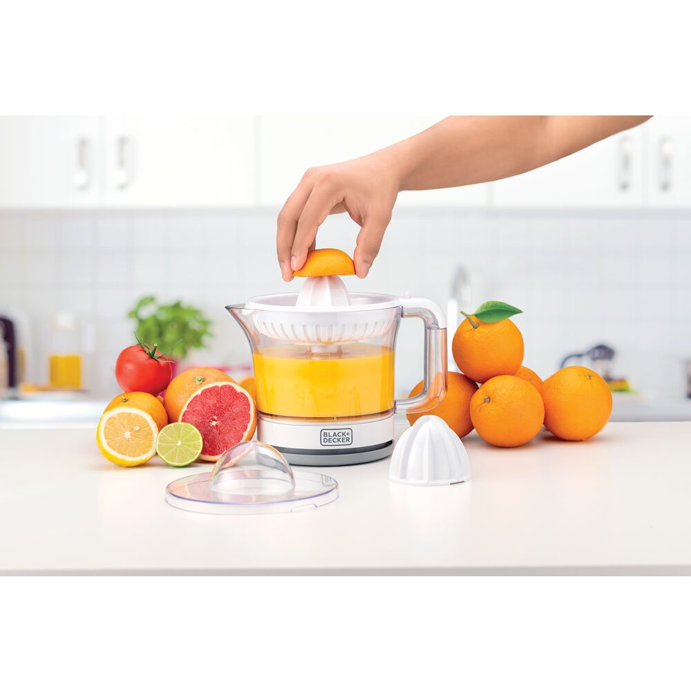 Black+Decker - Citrus Juicer - White - 600 ml