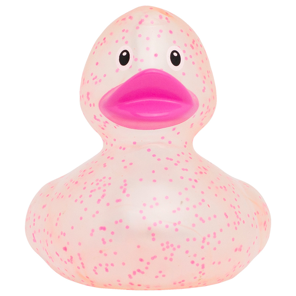 Lilalu - Confetti Duck Bath Toy - Pink