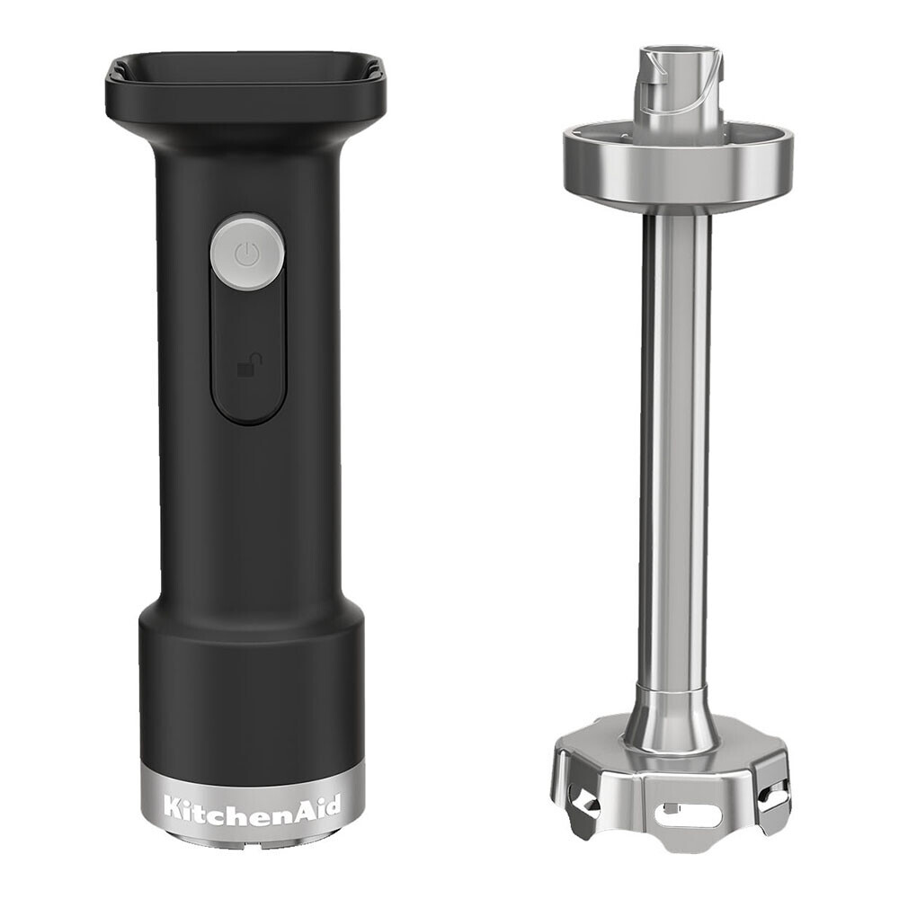 خلاط يدوي لاسلكي كيتشن إيد جو مع بطارية - أسود