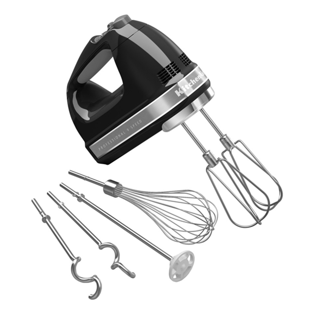 كيتشين آيد - خلاط يدوي كهربائي رقمي بسرعة 9 درجات - فستقي - 85 واط