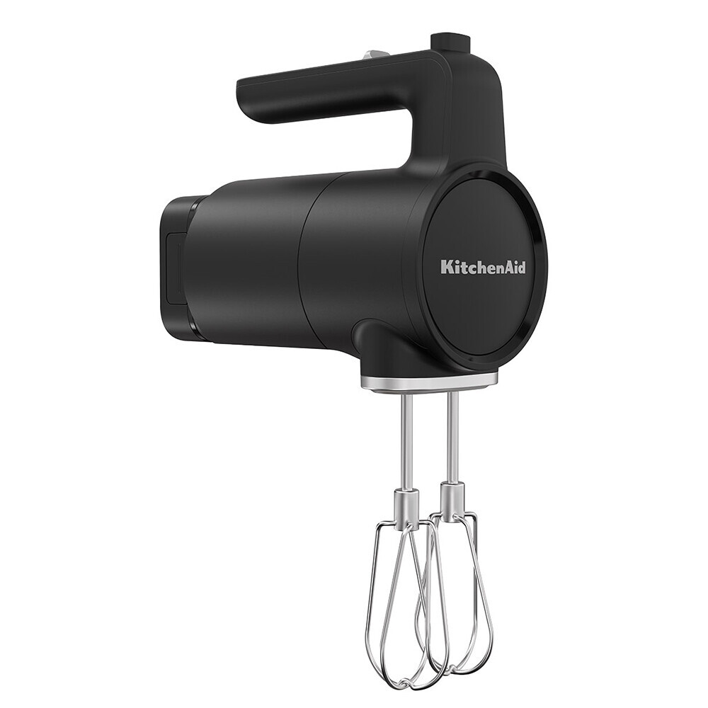 كيتشن إيد - خلاط يدوي لاسلكي مع بطارية - أسود