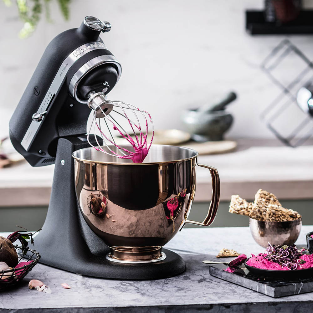 كيتشن إيد - مضرب خفق سلكي بستة أسلاك - فضي