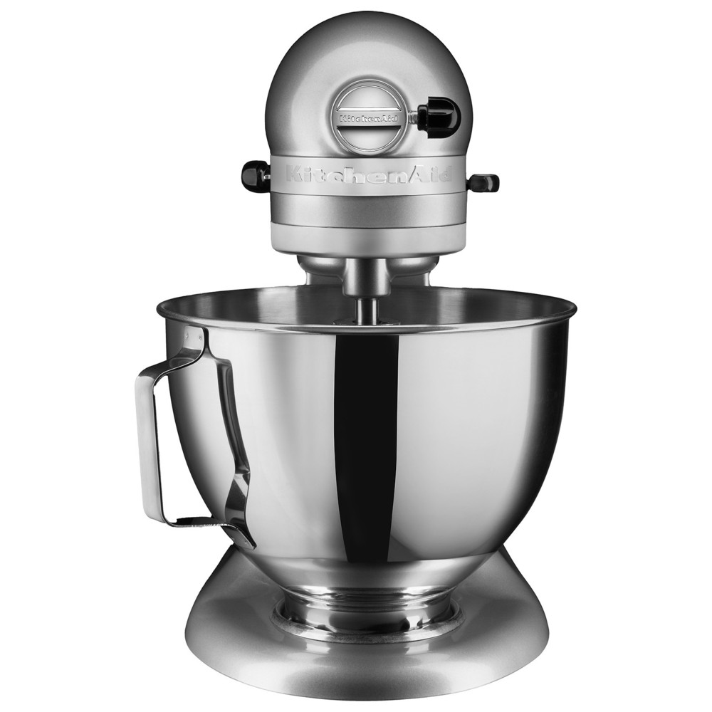 كيتشن إيد - خلاط قائم قابل للإمالة - فضي كونتور - 275 واط - 4.3 لتر