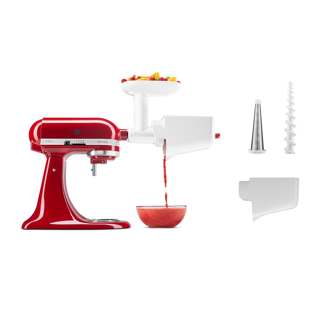 KitchenAid 5KSMFVSFGA Food Grinder and Strainer Set - 8 Pcs