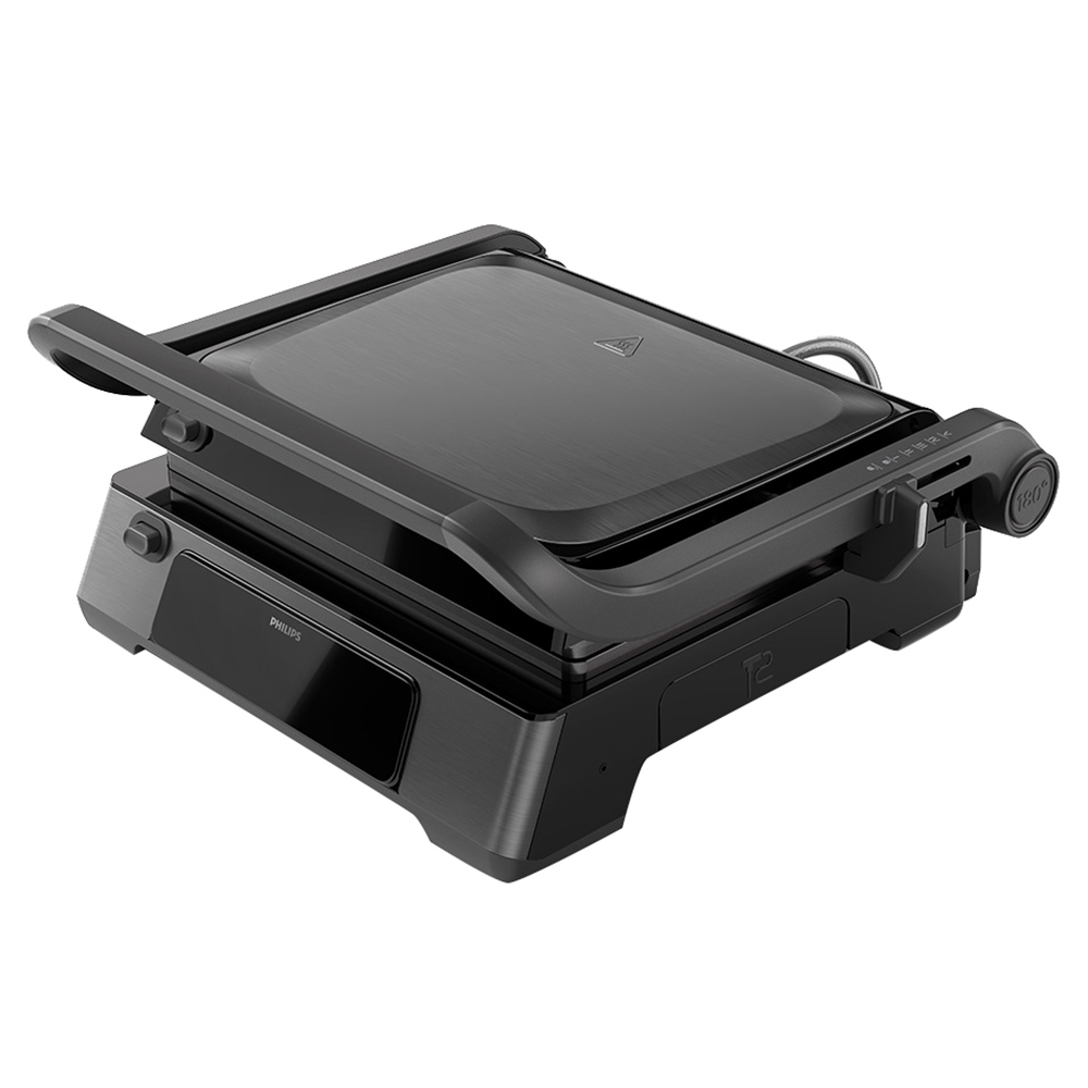 فيليبس - شواية تلامسية سلسلة 7000 - أسود - 2200 واط