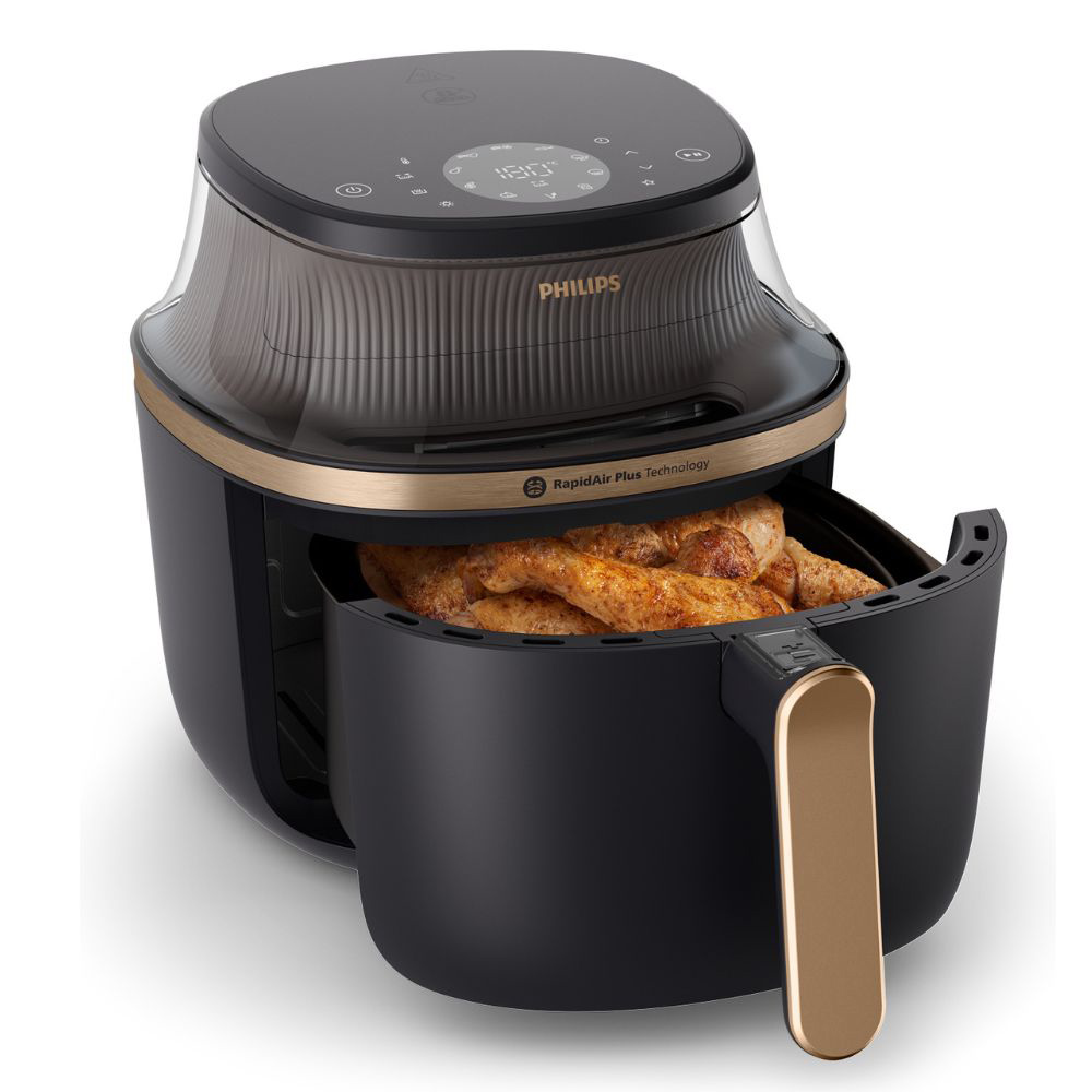 Philips 3000 Series Electric Airfryer - Black - 2000 W - 7.2 L