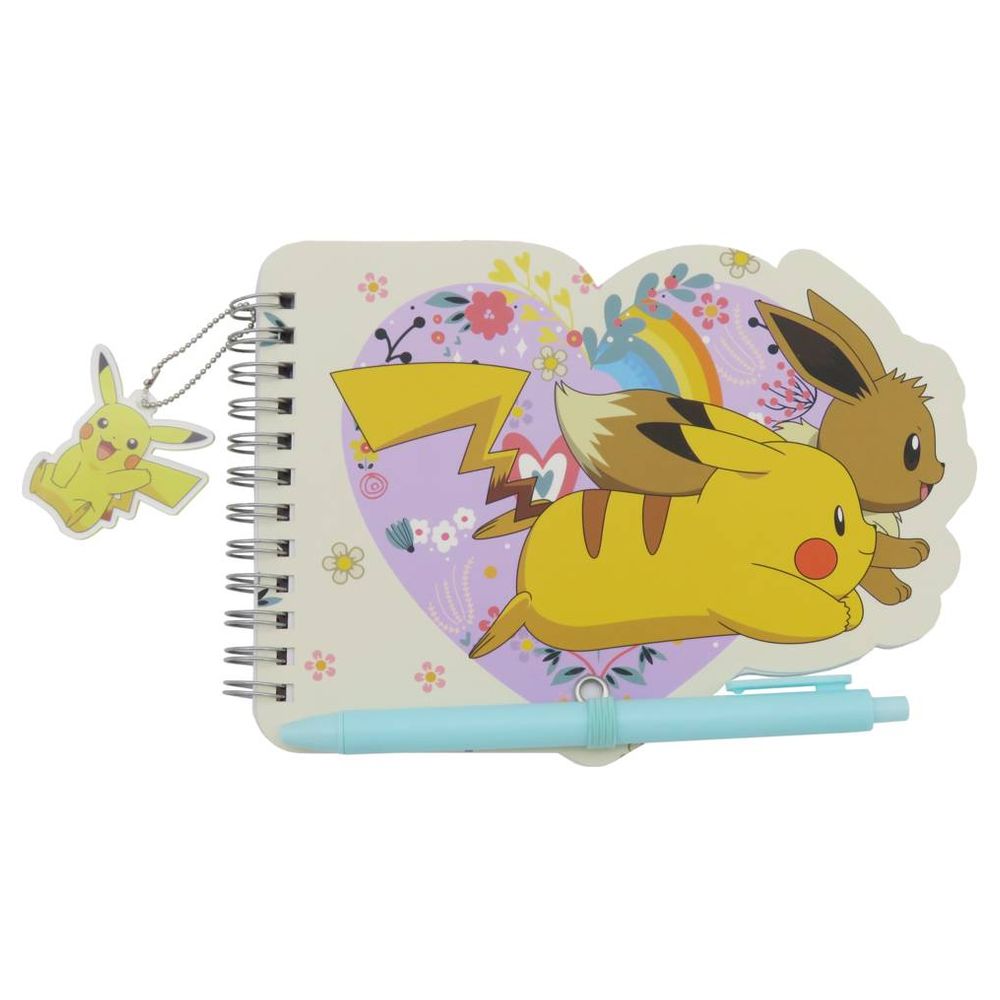 Pokemon - Notebook And Pen Set - Flowers Collection - 2 Pcs