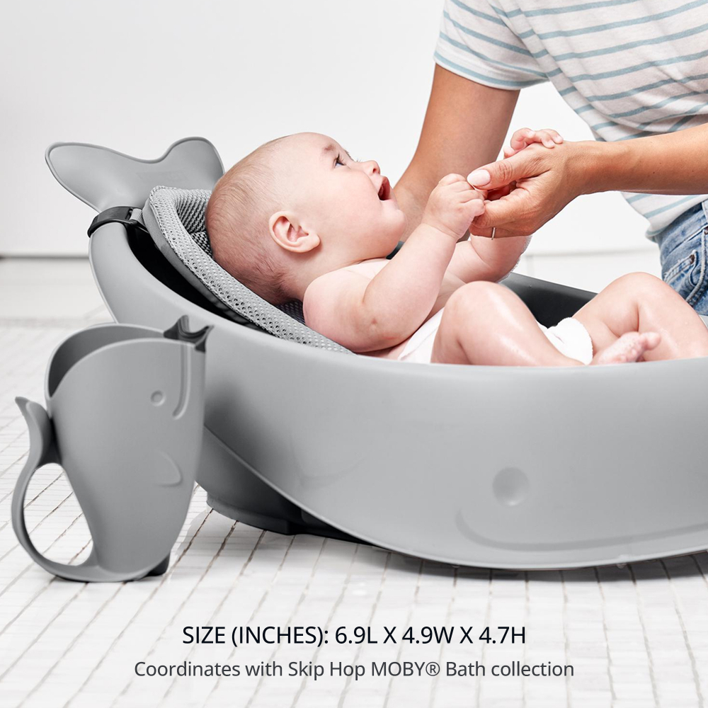 سكيبهوب - ابريق الاستحمام موبي - رمادي