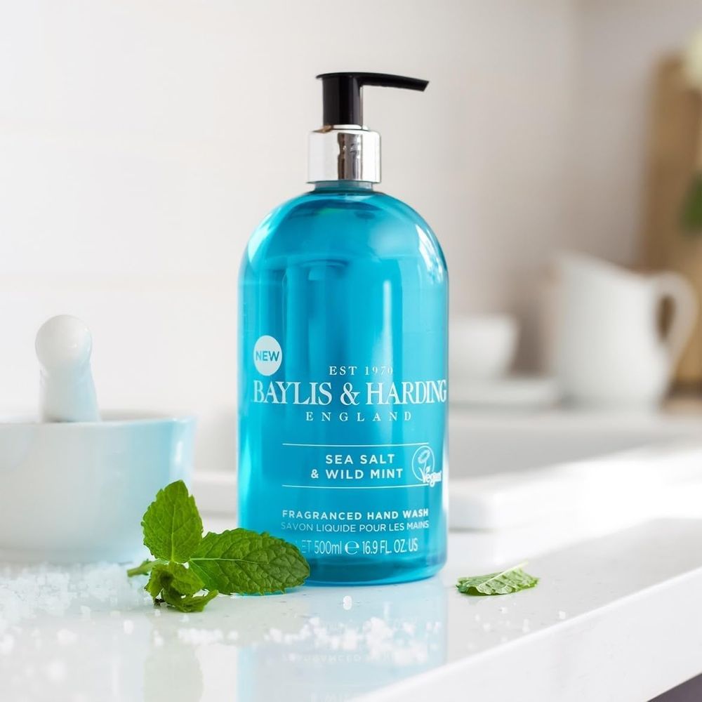 Baylis & Harding Signature Sea Salt & Wild Mint Hand Wash - 500 ml