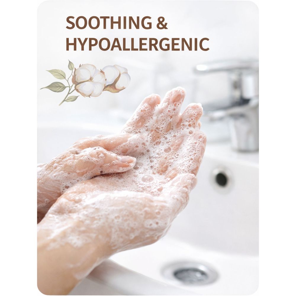 Cleanic - Cream & Fresh Liquid Hand And Body Soap - Cotton - 1.5 L