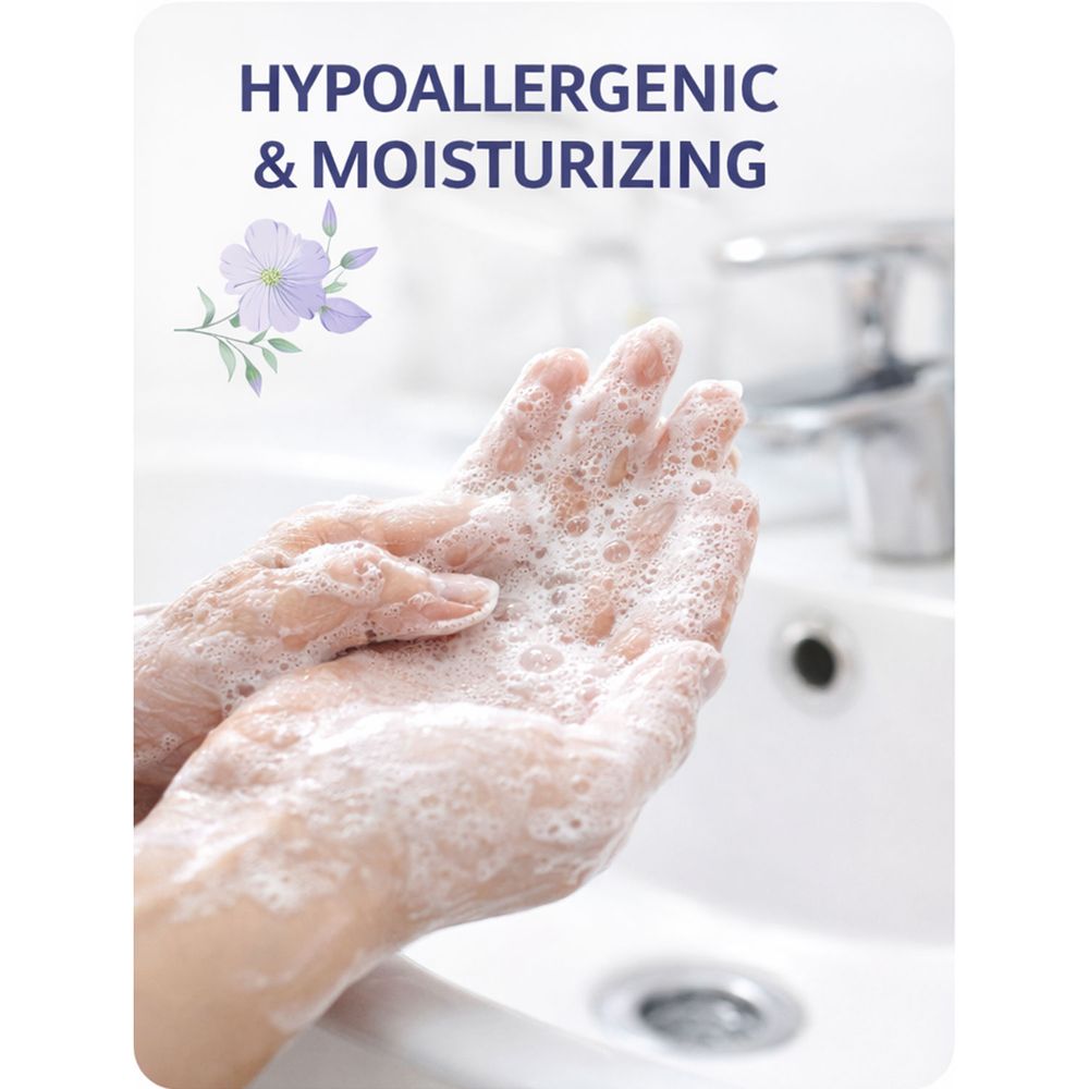 Cleanic - Cream & Fresh Hypoallergenic Liquid Hand And Body Soap - Linen - 1.5 L