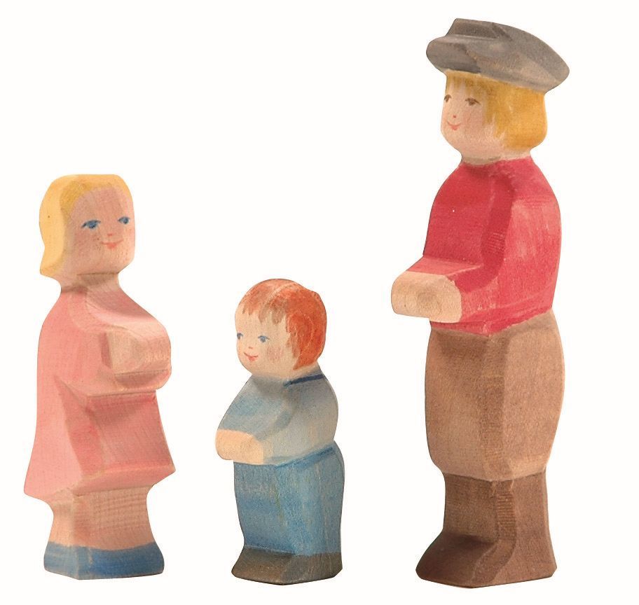 أوستهايمر - لعبة خشبية - ابنة - 9 سم