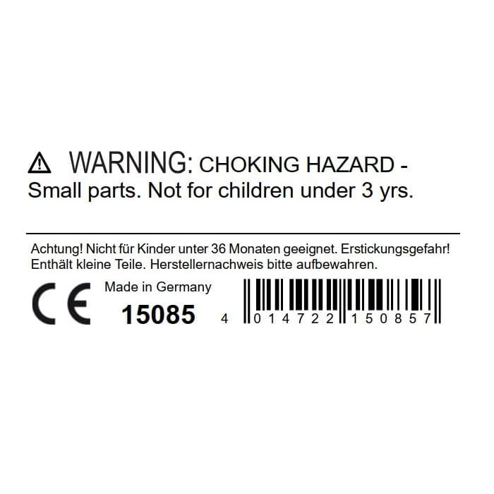 إرزي - لعبة قطع دجاج مشوي خشبية - برتقالي - 3 قطع