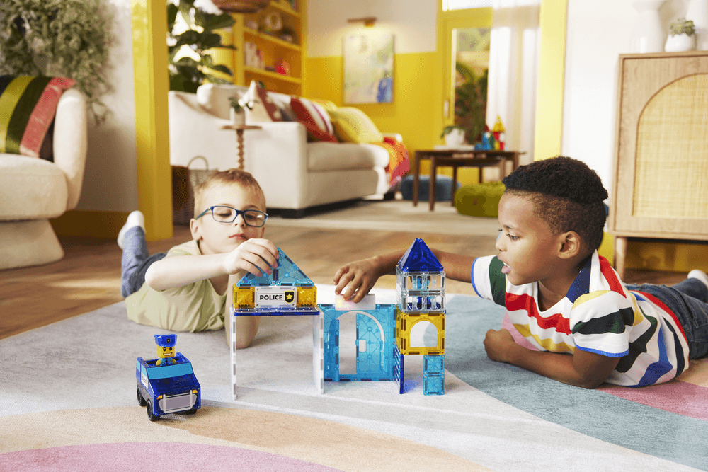 Magna-Tiles - Police Station - Magnetic Construction Set - 35pcs