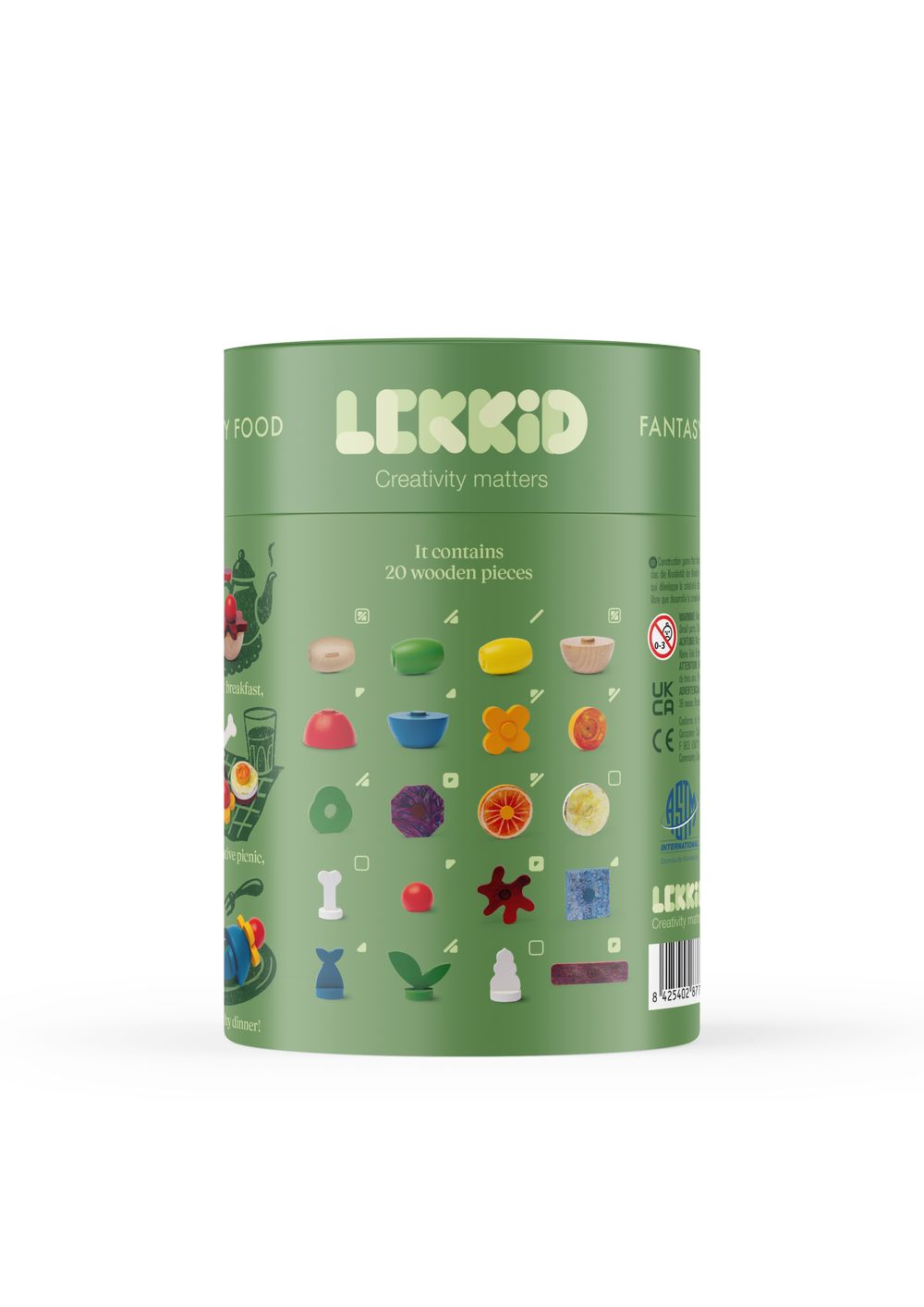 Lekkid - Fantasy Food Game Set