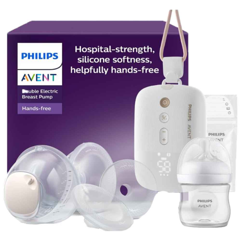 Philips Avent - Hands-Free Double Electric Breast Pump - White