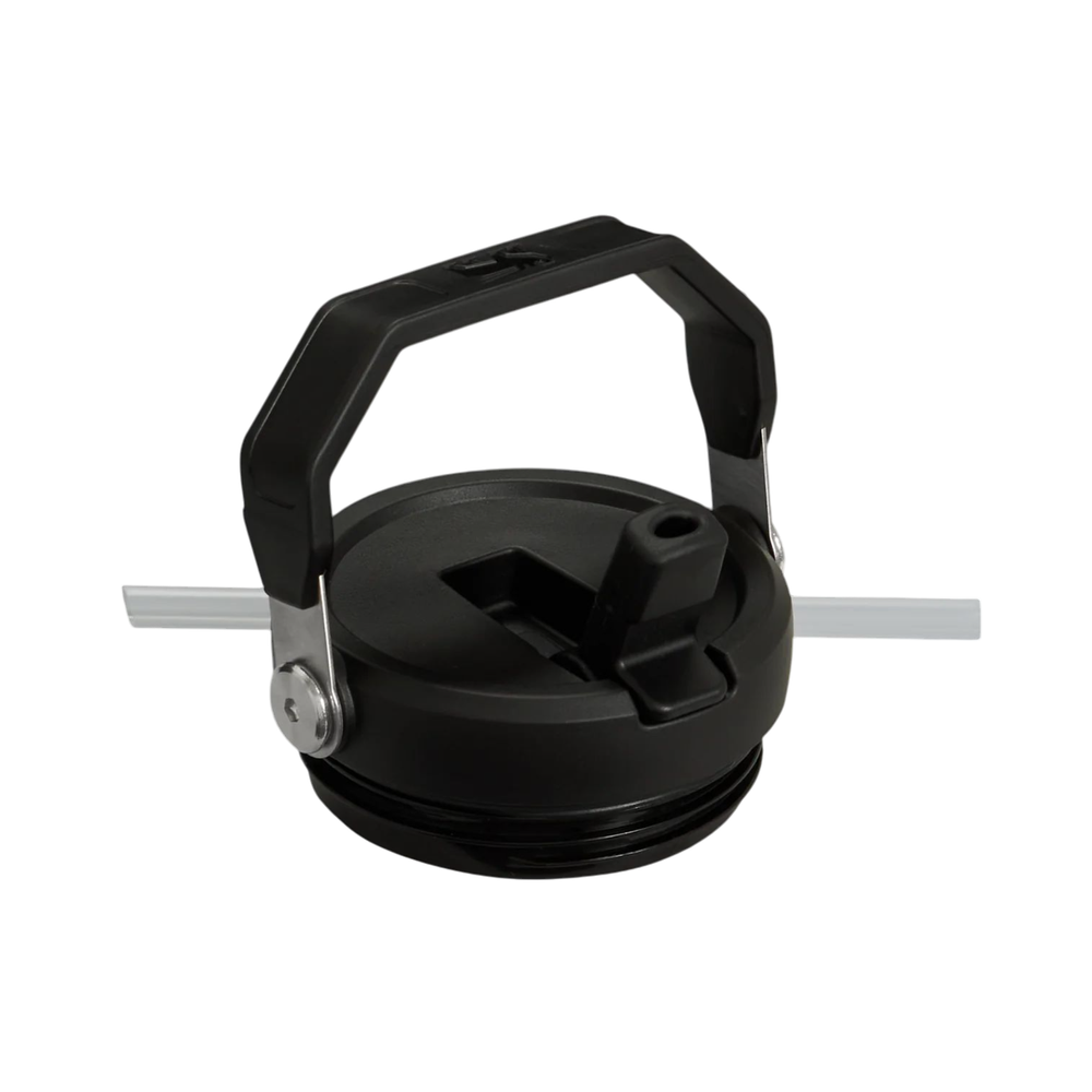 ستانلي - كوب آيس فلو بمصاصة قابلة للطي - أسود - 0.6 لتر