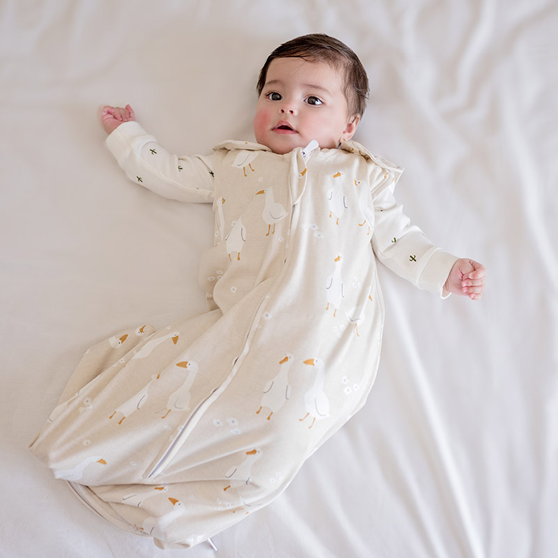 Tickle Tickle - Organic Cotton Sleeping Bag - 1.0 TOG - Dewey Duck