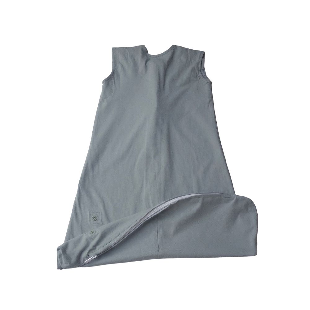 ملابس تيكل تيكل العضوية - طقم من قطعتين - أكياس نوم قطنية عضوية للأطفال - لون لاركس/كورال