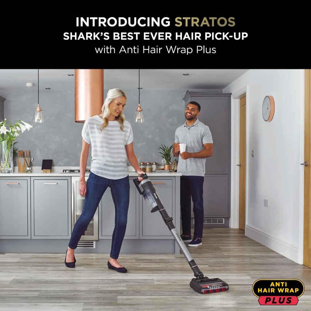 Shark Stratos Cordless Stick Vacuum Cleaner Anti Hair Wrap Plus
