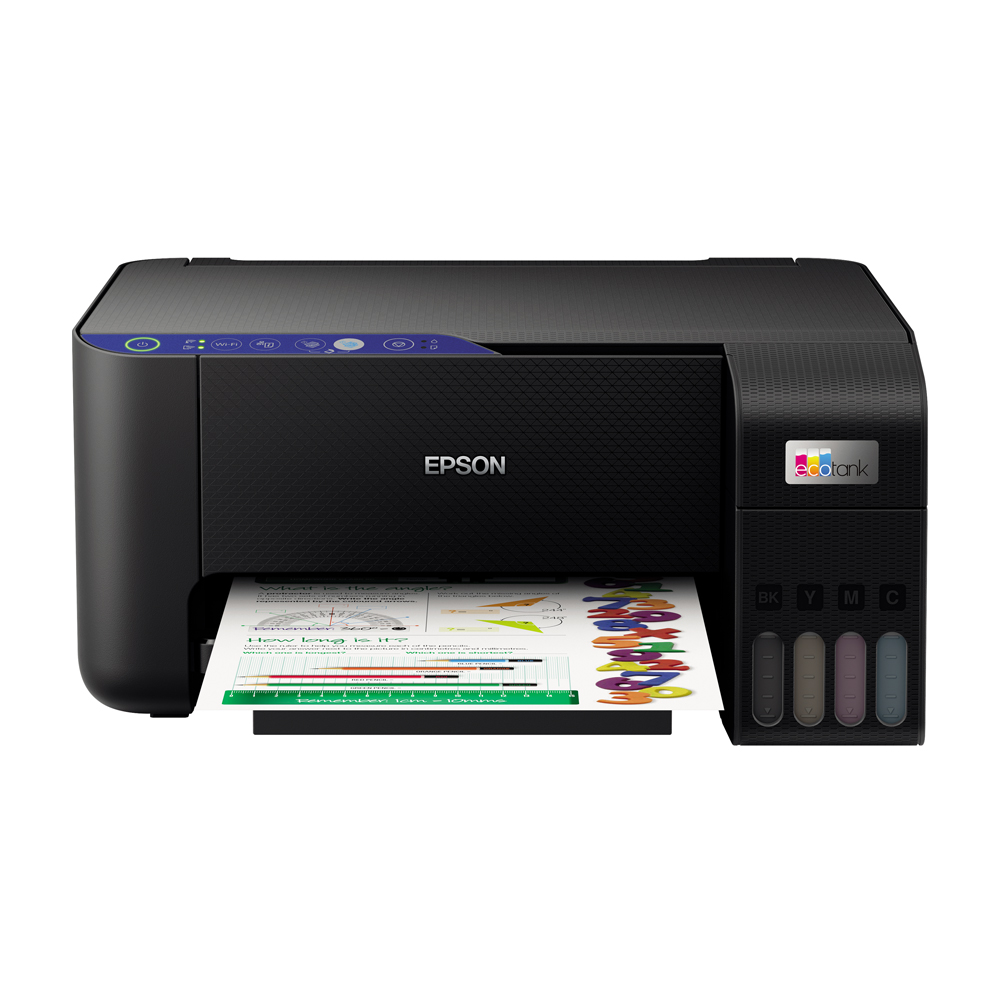 Epson - Ecotank L3252 A4 Colored 3-In-1 Printer With Wifi & SmartPanel App