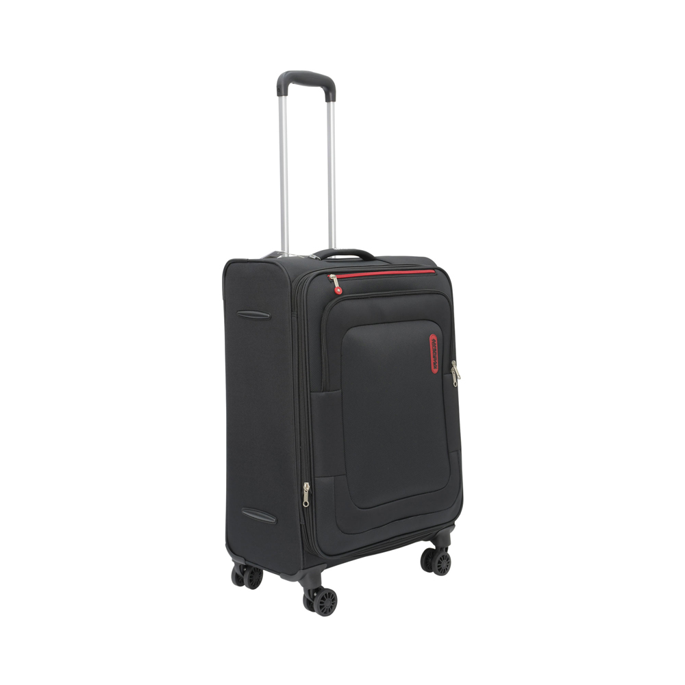 American Tourister - Duncan+ Trolley 55 cm Black - 3 Years Global Warranty