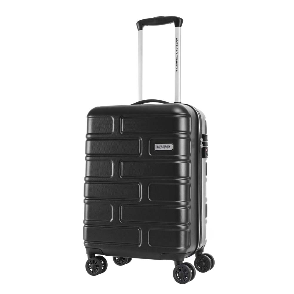 American Tourister - Bricklane Trolley 55 cm Jet Black - 3 Years Global Warranty