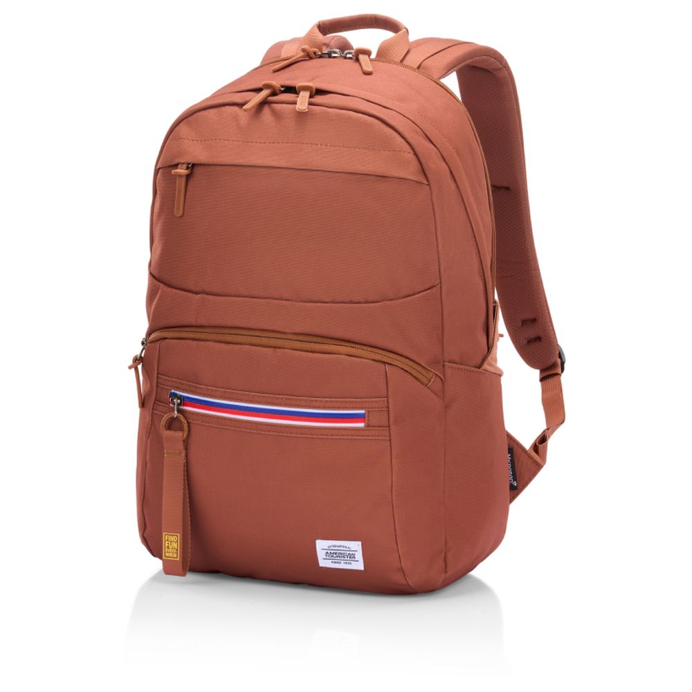 American Tourister - Braydon Laptop Backpack Coral - 1 Year Global Warranty