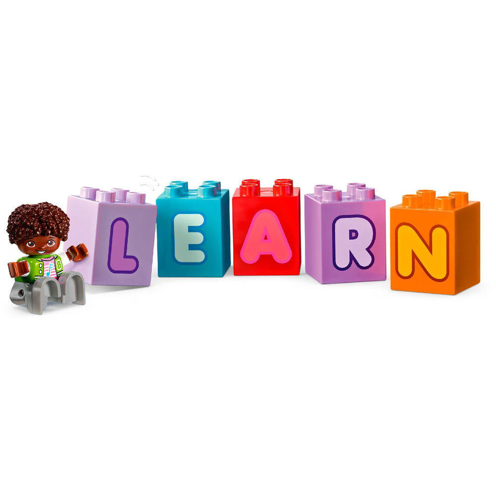 ليغو - مجموعة تركيب شاحنة الأبجدية - 36 قطعة